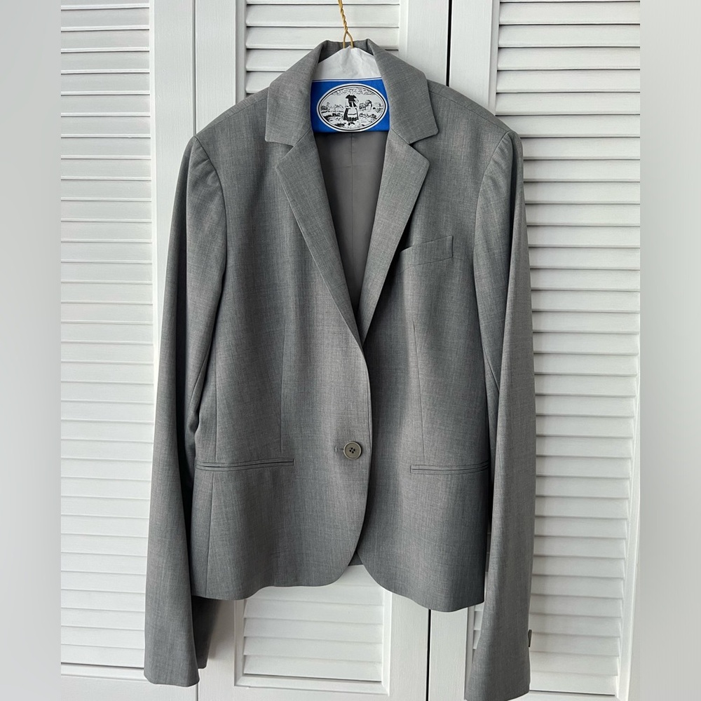 Theory Casse blazer, grey, size 6
